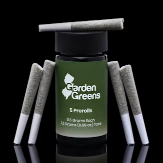 Photograph of product: Garden Greens - Candy Fumes - 5 Pack Preroll - 0.5G