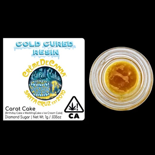 Photograph of product: Carat Cake 1g Cured Resin - 