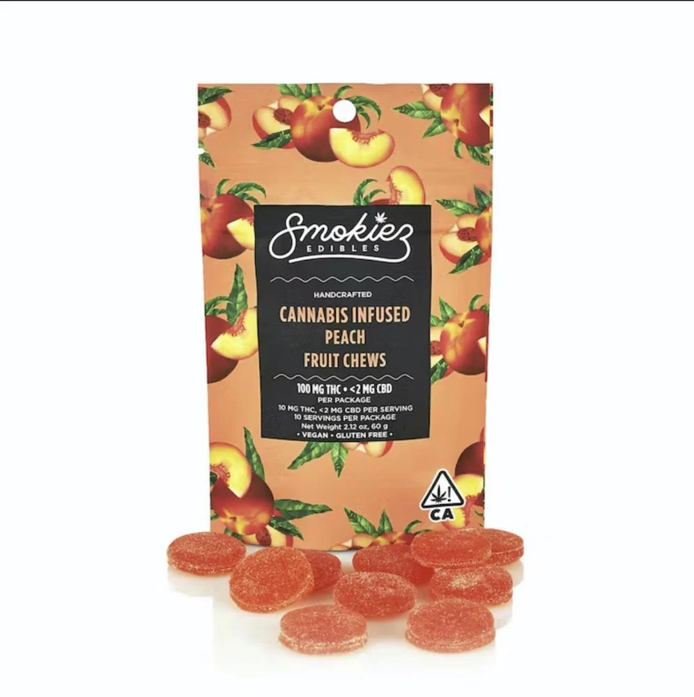 Photograph of product: Smokiez - Peach (Oui'd) - 100mg