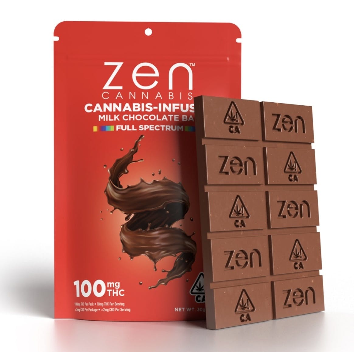 Photograph of product: Zen | Milk Chocolate Bar