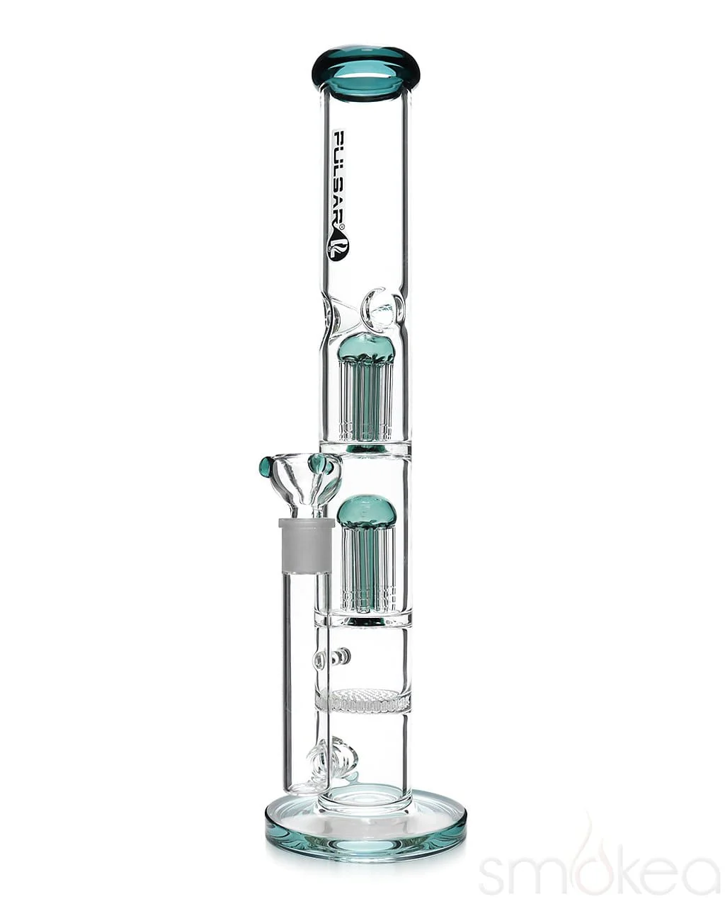 Photograph of product: Glass Water Pipe l Double Jelly Bong l Large