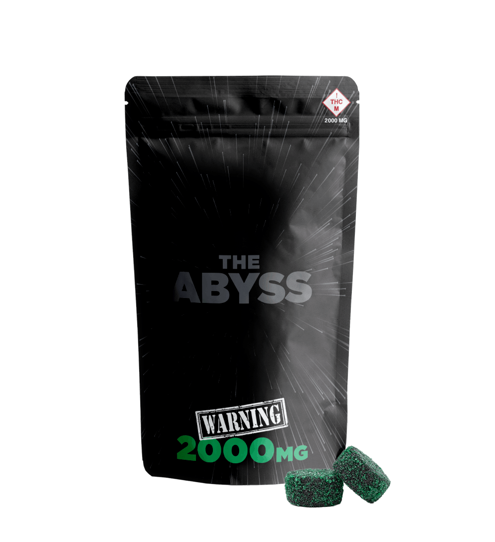 Photograph of product: 2000mg Gummies | The Abyss Green