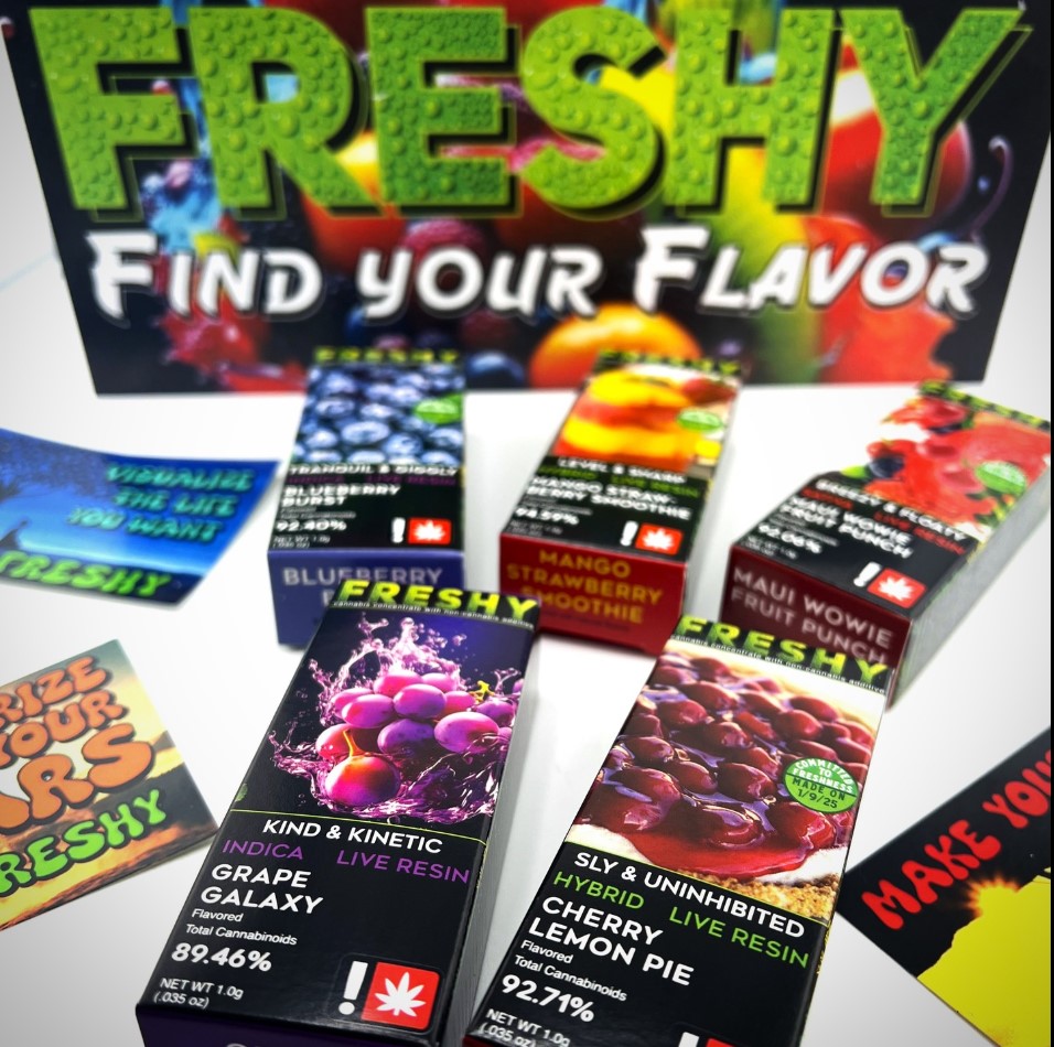 Photograph of product: Flavor Infused Live Resin Cartridge | Root Beer Float | 1g