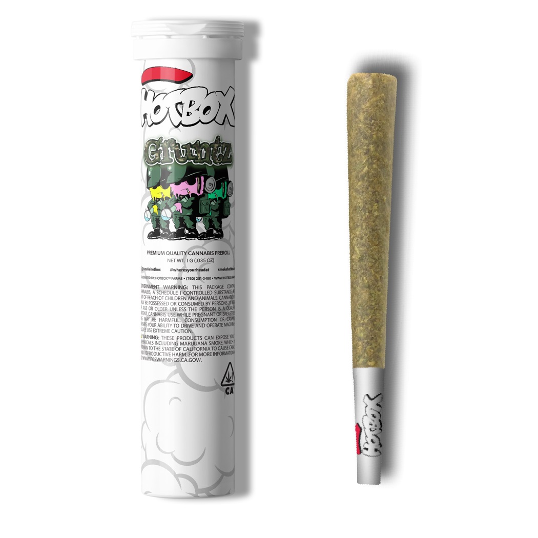 Photograph of Product: Gruntz Preroll