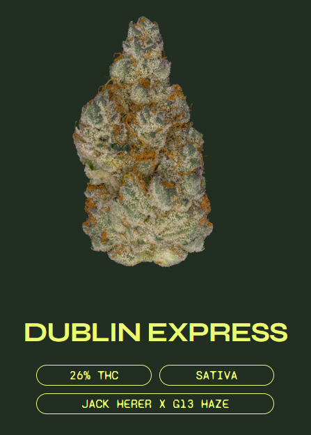 Photograph of product: Dublin Express - Flower - 3.5g
