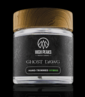 Photograph of product: High Peaks | Ghost Dawg | Flower | 3.5g