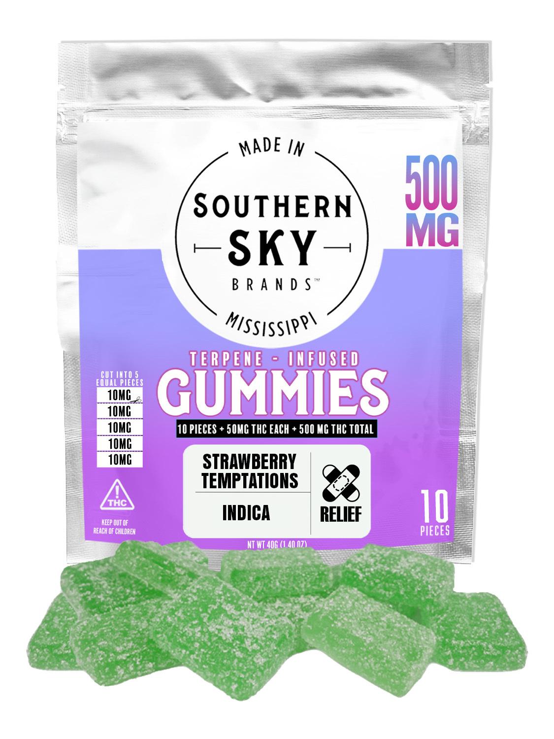 Photograph of product: Strawberry Temptations | Gummy