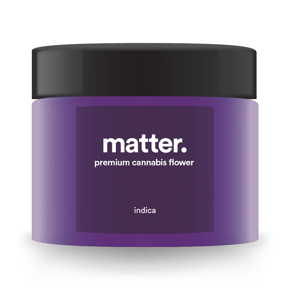 Photograph of product: matter. | Purple Sunset #1 | 14g Whole Buds