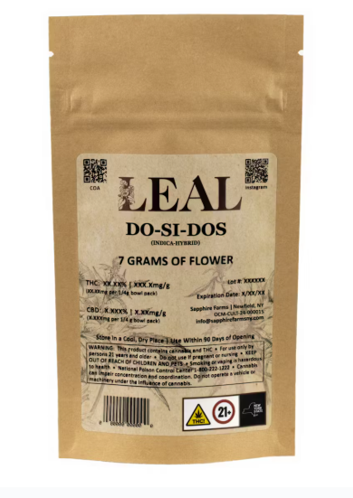 Photograph of product: Leal | 7g Flower | Do-Si-Dos
