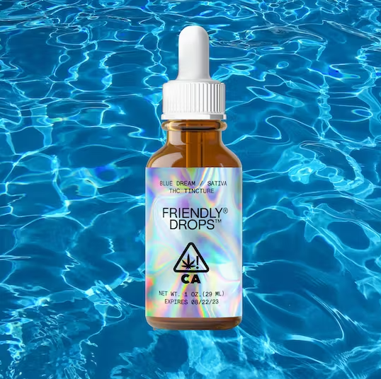 Photograph of product: Friendly - Blue Dream (Sativa) Full Spectrum Tincture