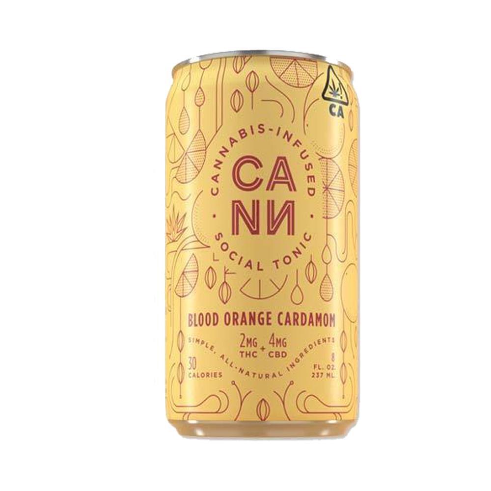 Photograph of product: Blood Orange Cardamom Single (2mg THC, 4mg CBD)