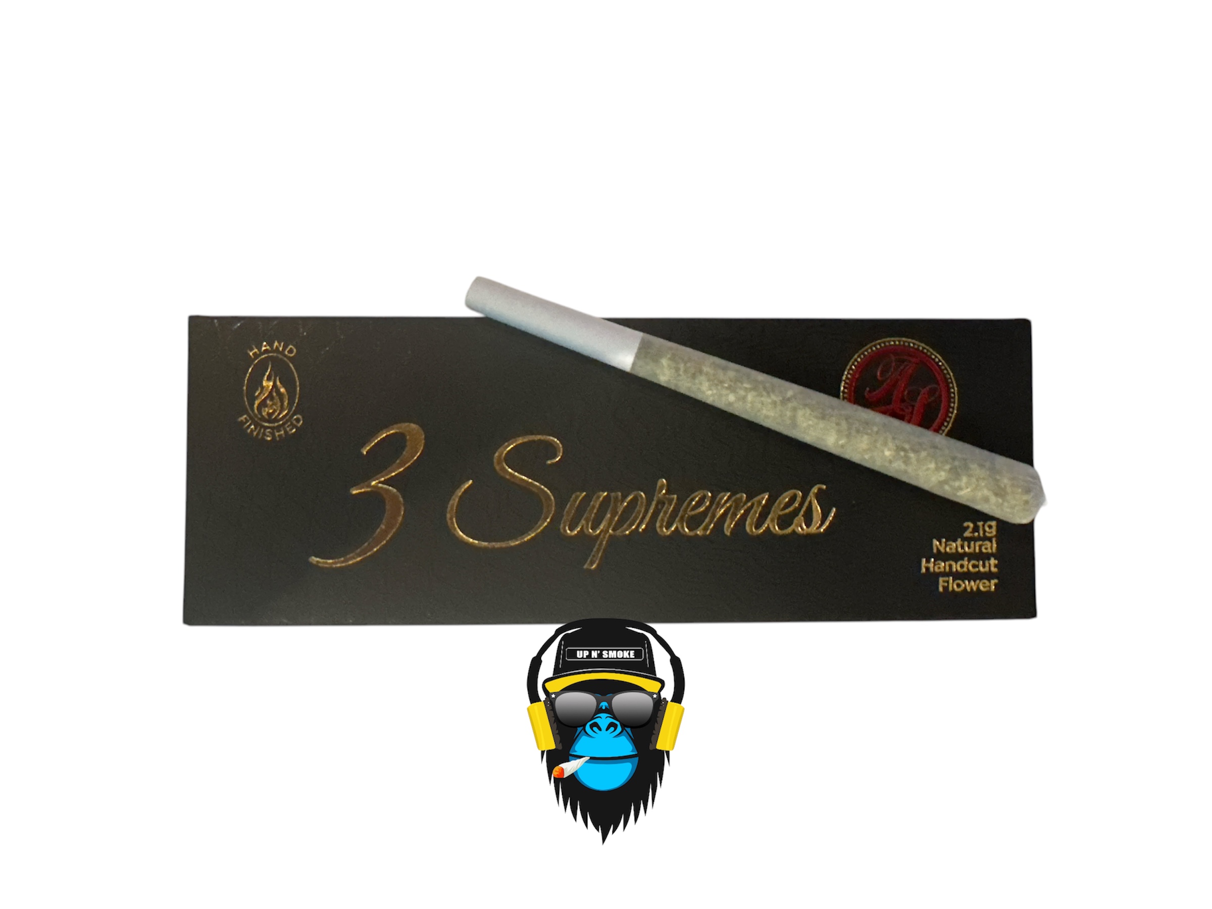 Photograph of product: DC's Finest: Rainbow Runtz Supreme 3 Pack Pre-Roll's (3x0.7g)