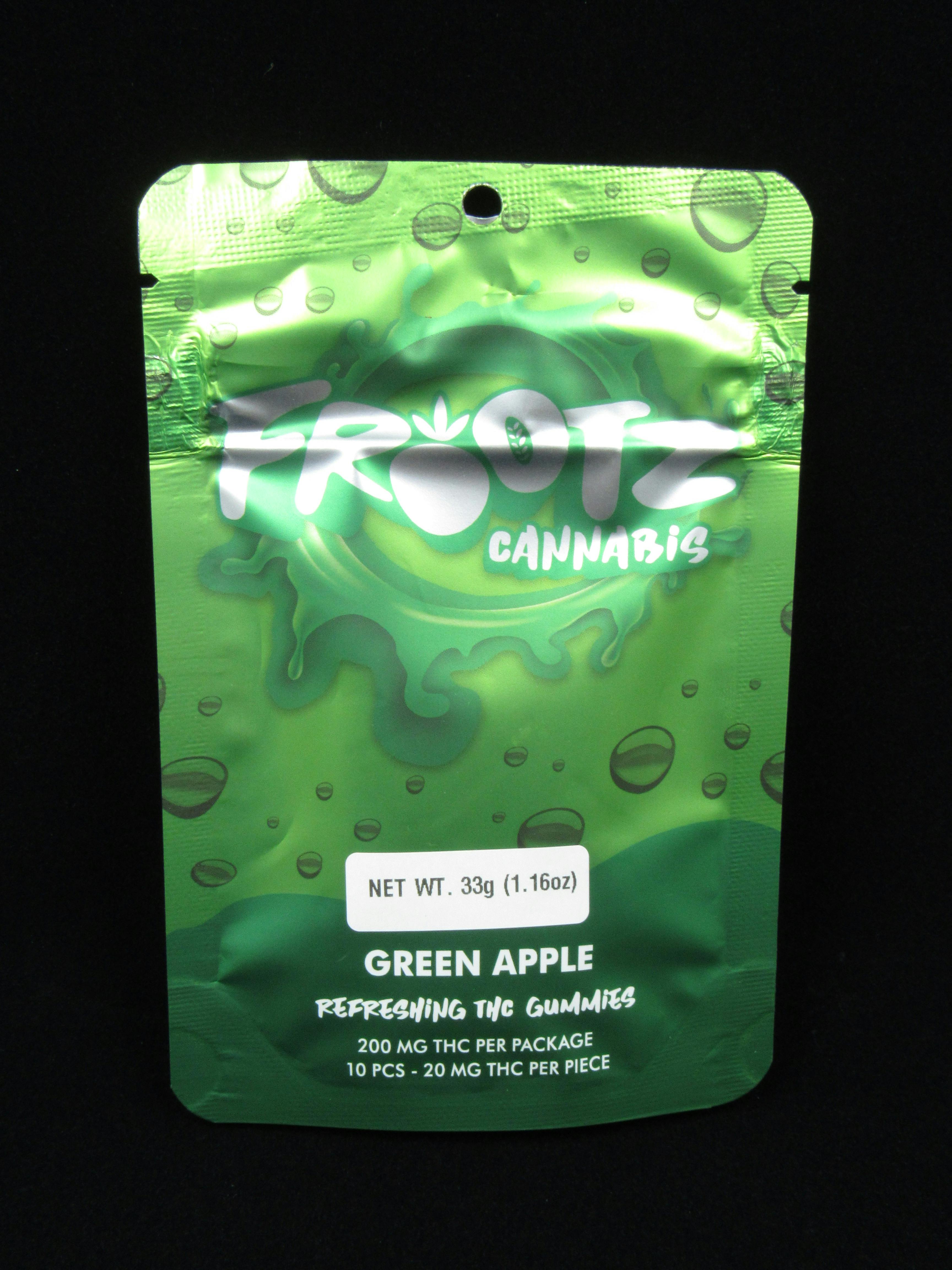 Photograph of product: Apple 200mg Gummies | Frootz