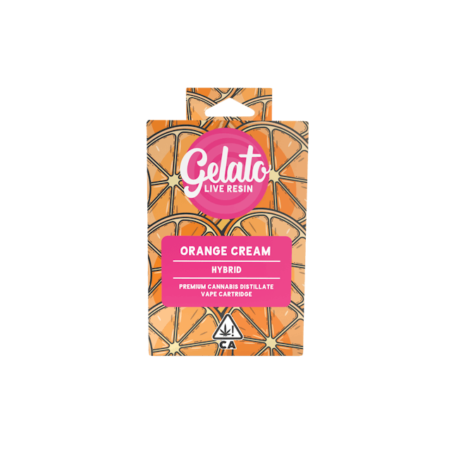 Photograph of product: Orange Cream Live Resin Vape Cartridge 1g - Sales Floor