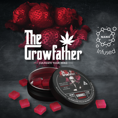 Photograph of product: The Growfather Nano-Infused | Strawberry | 10pk (Hybrid)