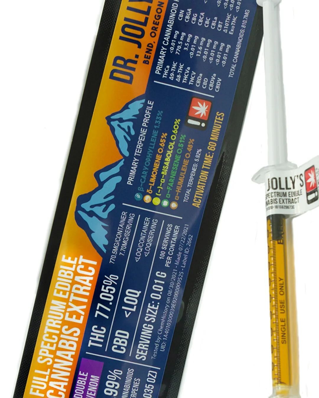 Photograph of product: Dr. Jolly's | PINEAPPLE CRESCENDO RSO