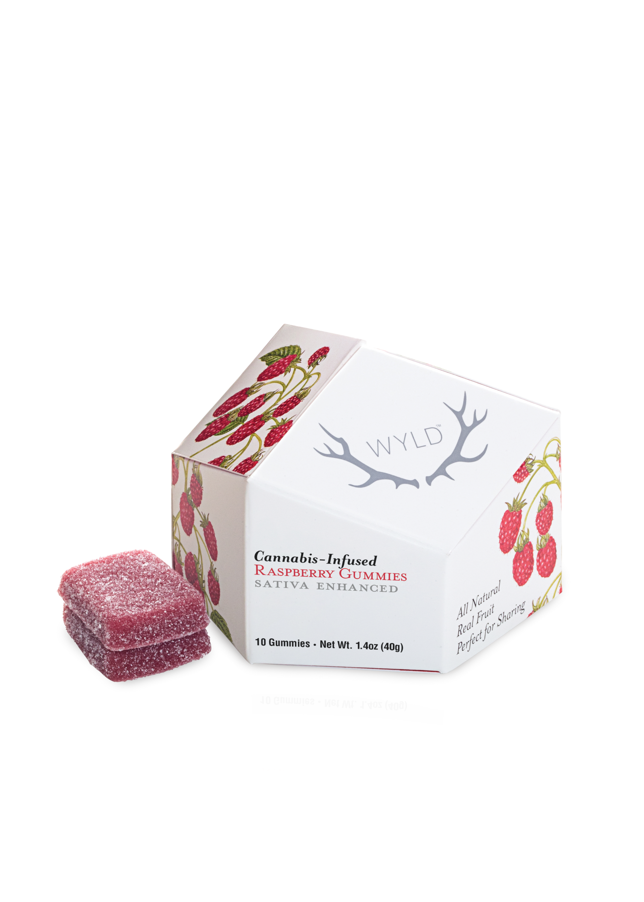 Photograph of product: Wyld - Raspberrry - 10ct Gummies