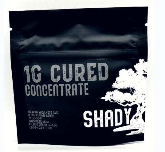 Photograph of product: Shady Extracts Sour Solstice Cured Resin Badder 1G