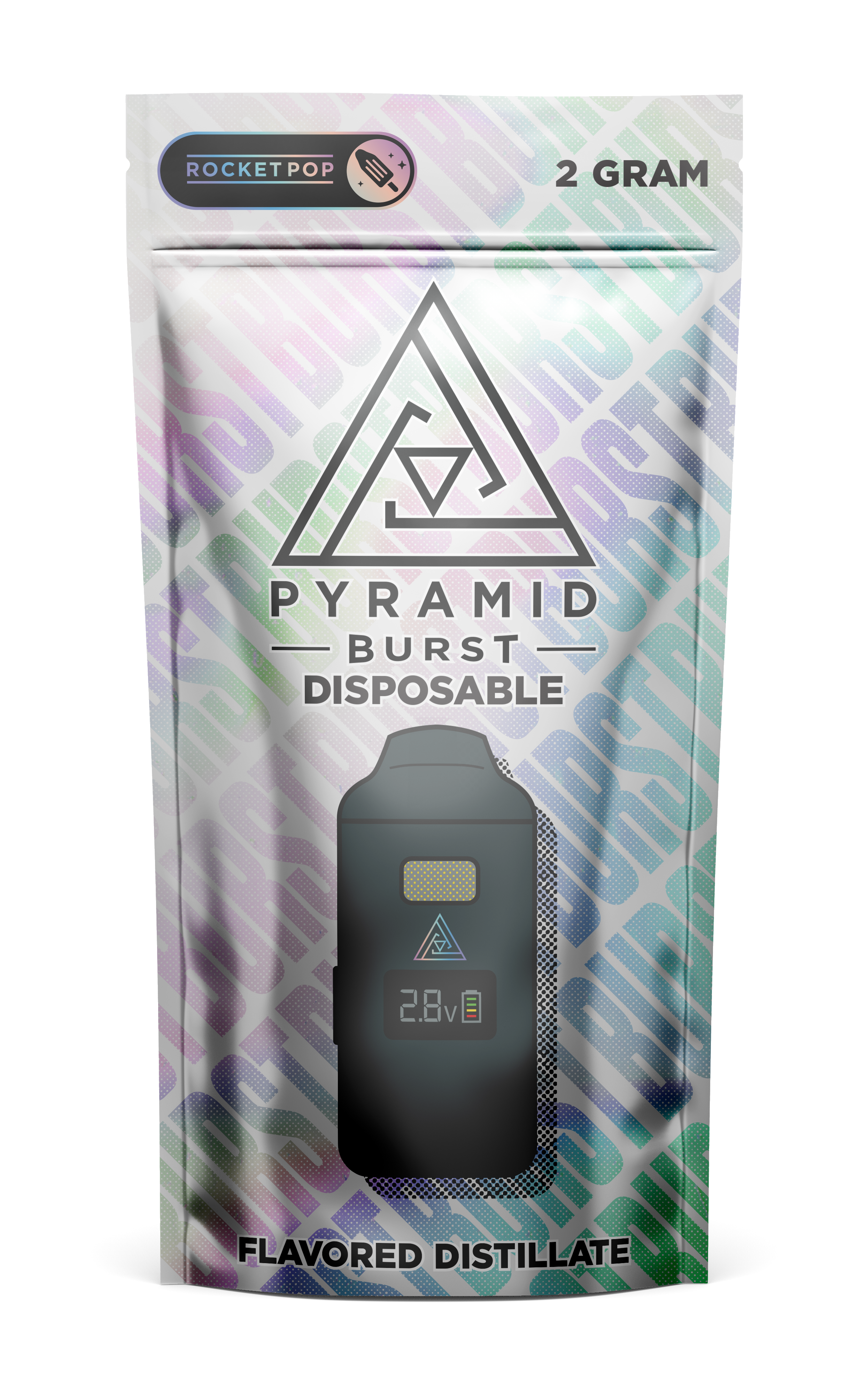 Photograph of product: Burst Disposable 2G - Rocket Pop