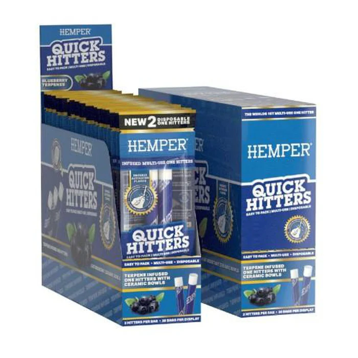 Photograph of product: Hemper Quick Hitter 2pk Blueberry