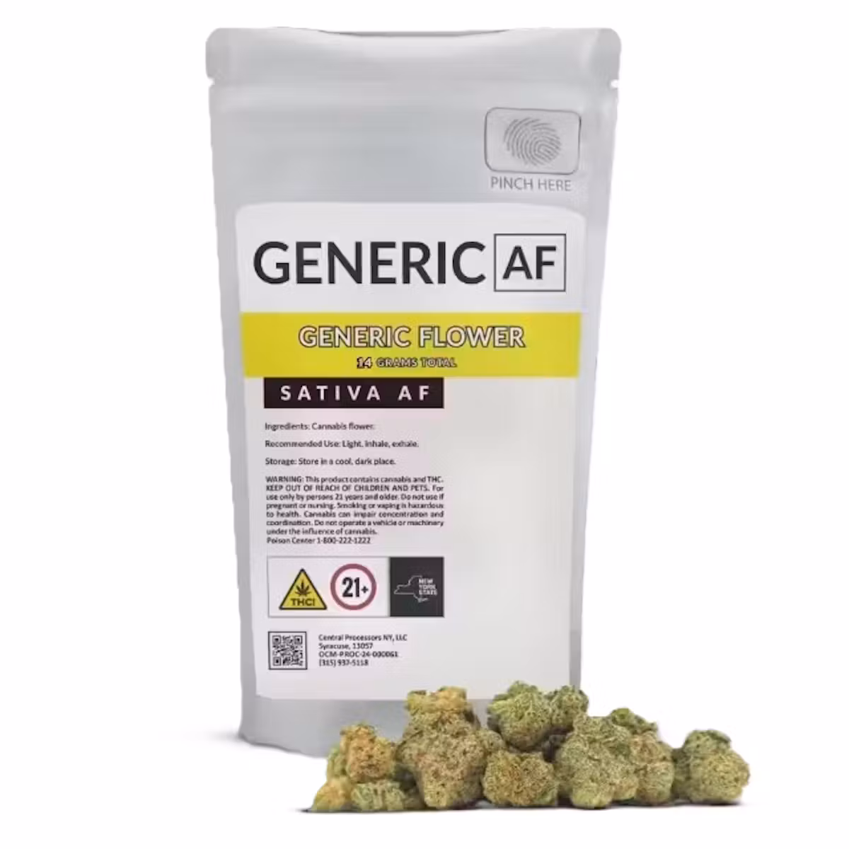 Photograph of Product: Generic AF | Flower | Mandarin Jack - 14g