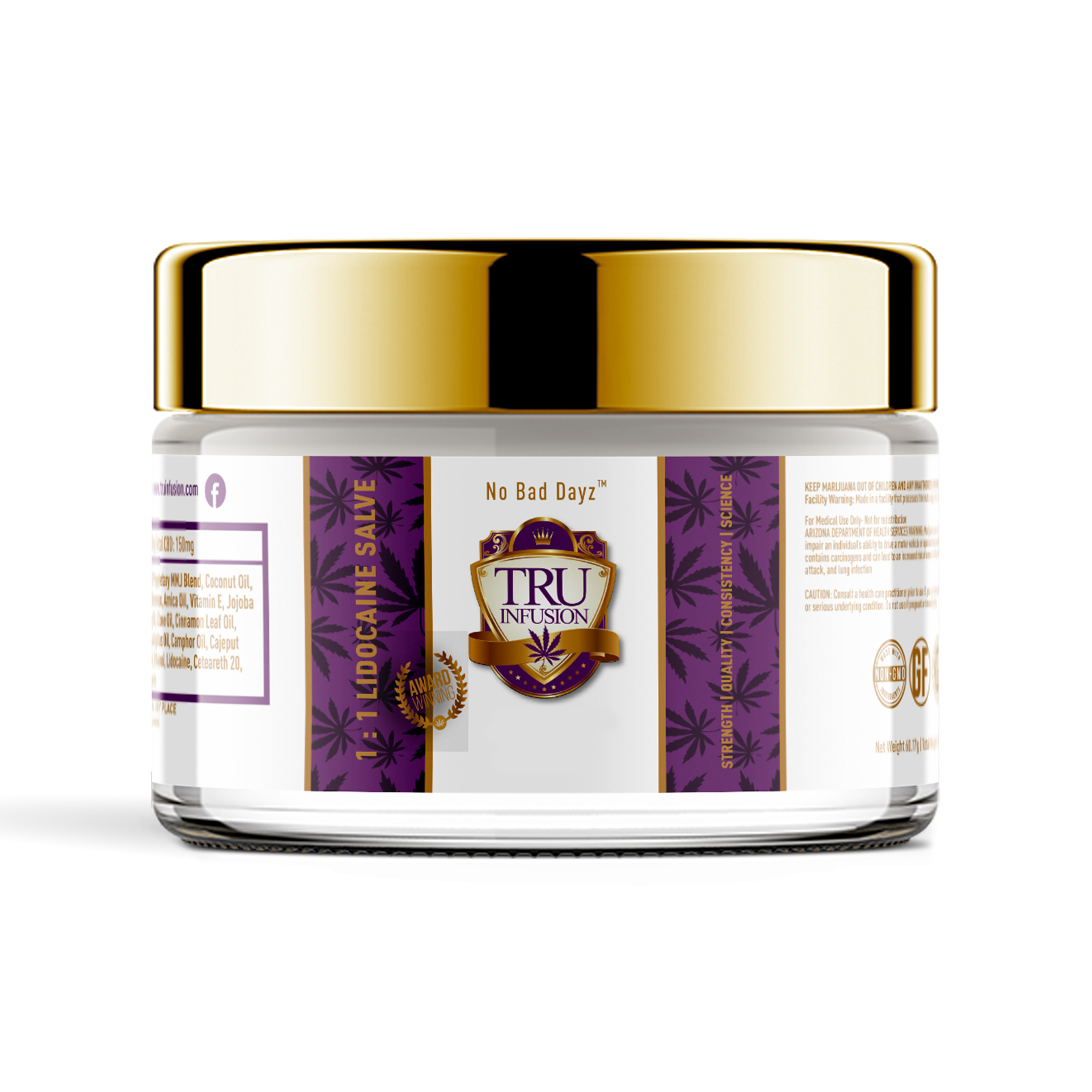 Photograph of product: 1:1 Lidocaine Salve | 600mg