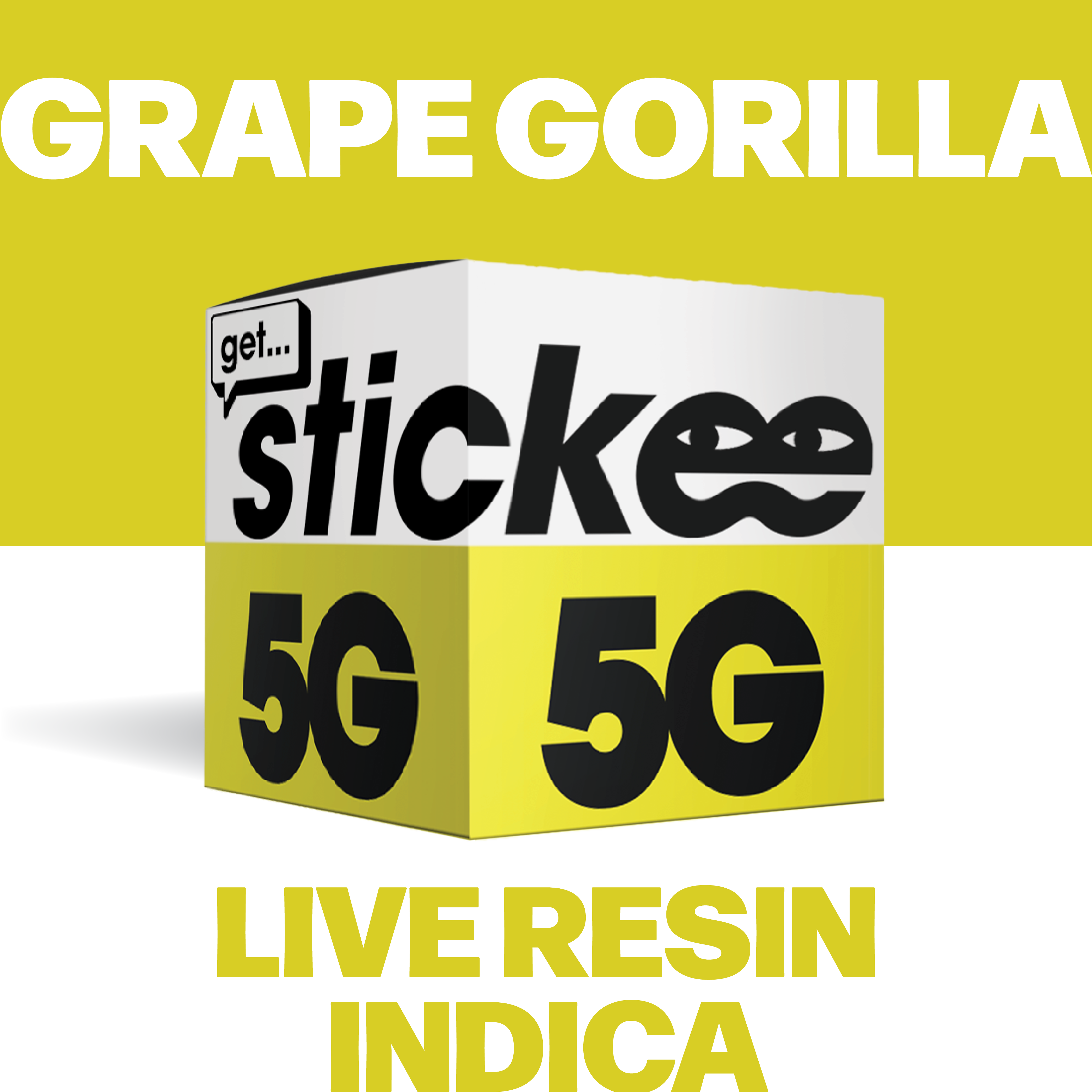 Photograph of product: STICKEE | Grape Gorilla | 5G | Live Resin Concentrate