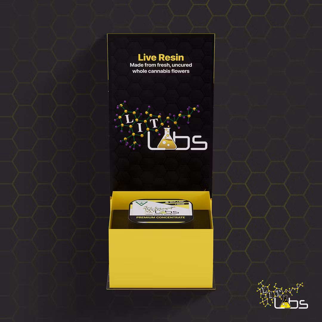 Photograph of product: Lit Labs | Mac 1  | Live Resin | Hybrid