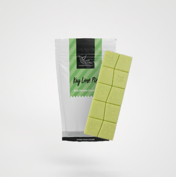 Photograph of product: NGW | Key Lime Pie White Chocolate Crunch Bar | Edible