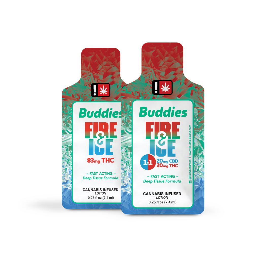 Photograph of product: BUDDIES-.25oz-FIRE & ICE