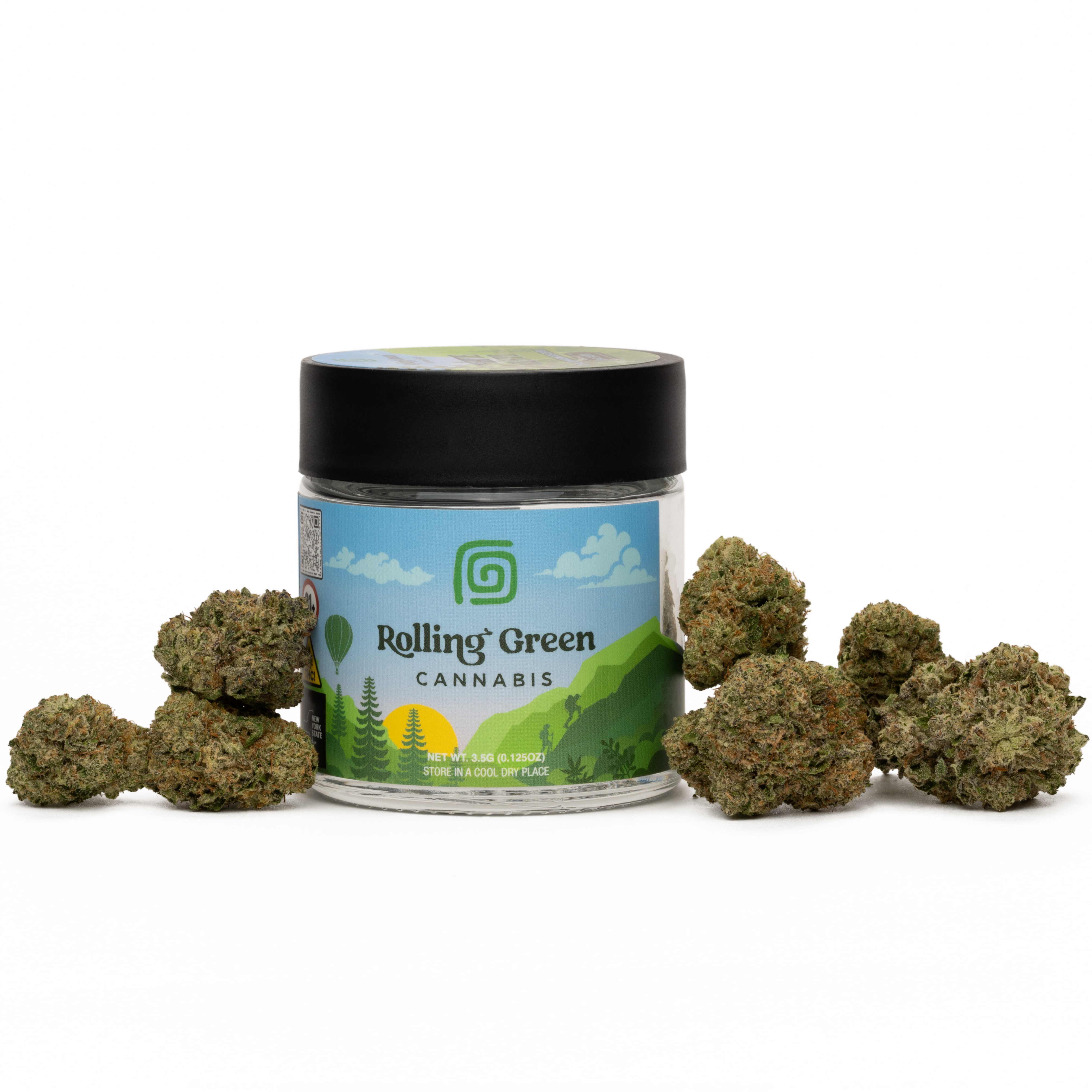 Photograph of product: Rolling Green | Gelato (s) Premium Flower 3.5g