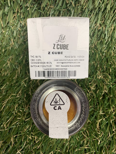 Photograph of product: Z CUBE 1G EXTRACT - 