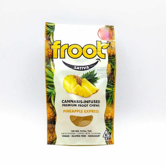 Photograph of product: Pineapple Express Gummies - 100mg - 