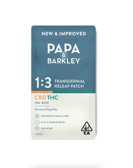 Photograph of product: CBD Relief Patch, 3CBD:1TH-oui - 