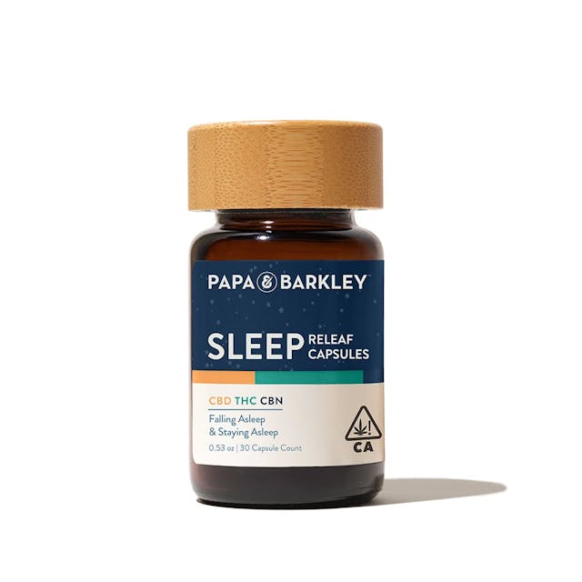 Photograph of product: Sleep Releaf | CBN Capsules | 30ct