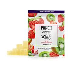 Photograph of product: Punch - Edible - Kiwi Strawberry Gummies
