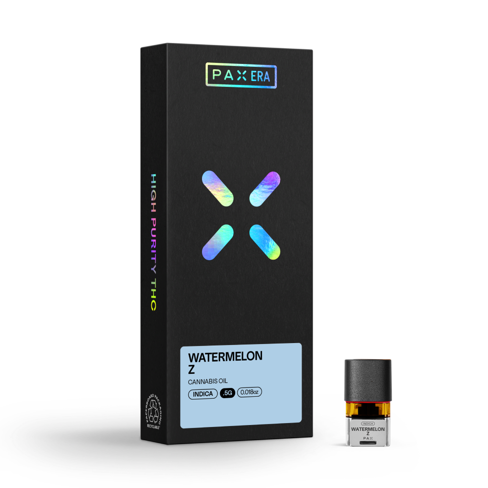 Photograph of product: PAX High Purity TH-oui | Watermelon Z | 0.5g Pod