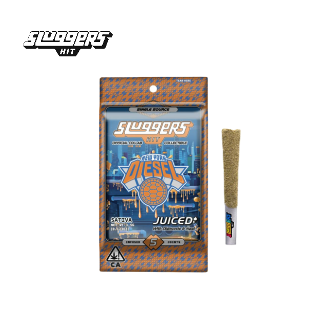 Photograph of product: NYC DIESEL 3.5G 5 PACK INFUSED PREROLL