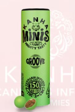 Photograph of product: Groove Minis - 100mg