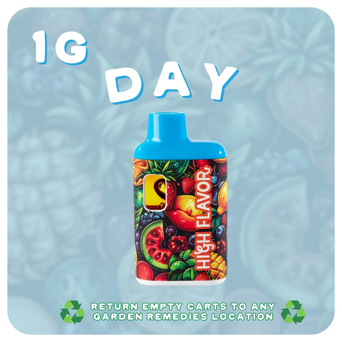 Photograph of product: Strawberry Watermelon Punch | Oui'd Day I Disposable Vape