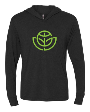 Photograph of product: Greener Leaf Hooded Tee | Size S