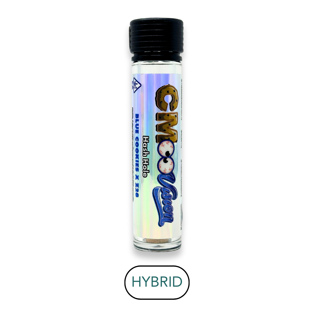 Photograph of product: Holy Smokes - au chocolathole CMO Vision - Blue Cookies x Z28 - Infused Preroll - 2.0g