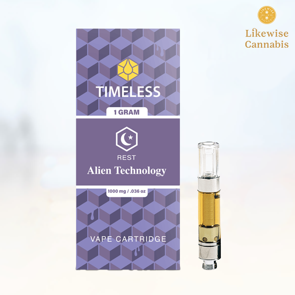 Photograph of product: ALIEN TECHNOLOGY 1G DISTILLATE OIL CARTRIDGE
