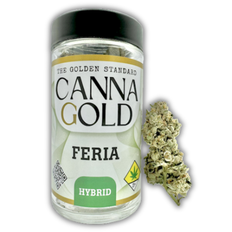 Photograph of product: Feria Flower (CannaGold Ounces) - 28g