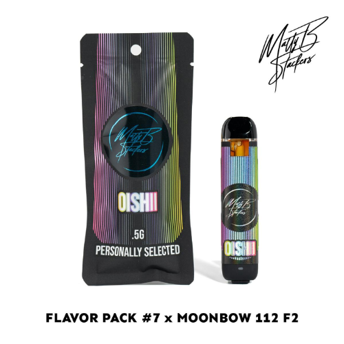 Photograph of product: Matty B Stackers - Oishii .5G au chocolat Rosin Disposable