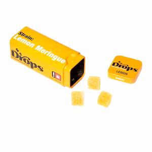 Photograph of product: Drops - Lemon Active - 20pk - 100mg