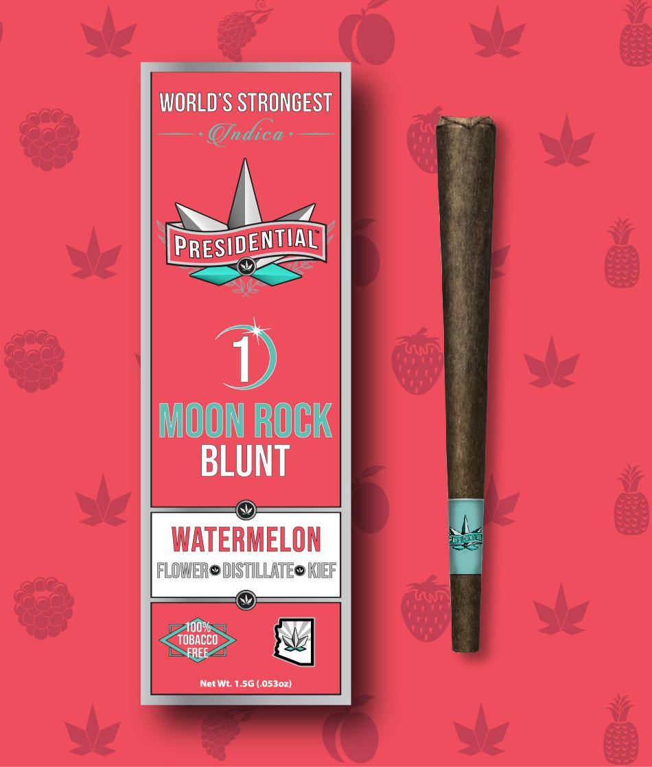 Photograph of product: Presidential Moon Rock Blunt Watermelon
