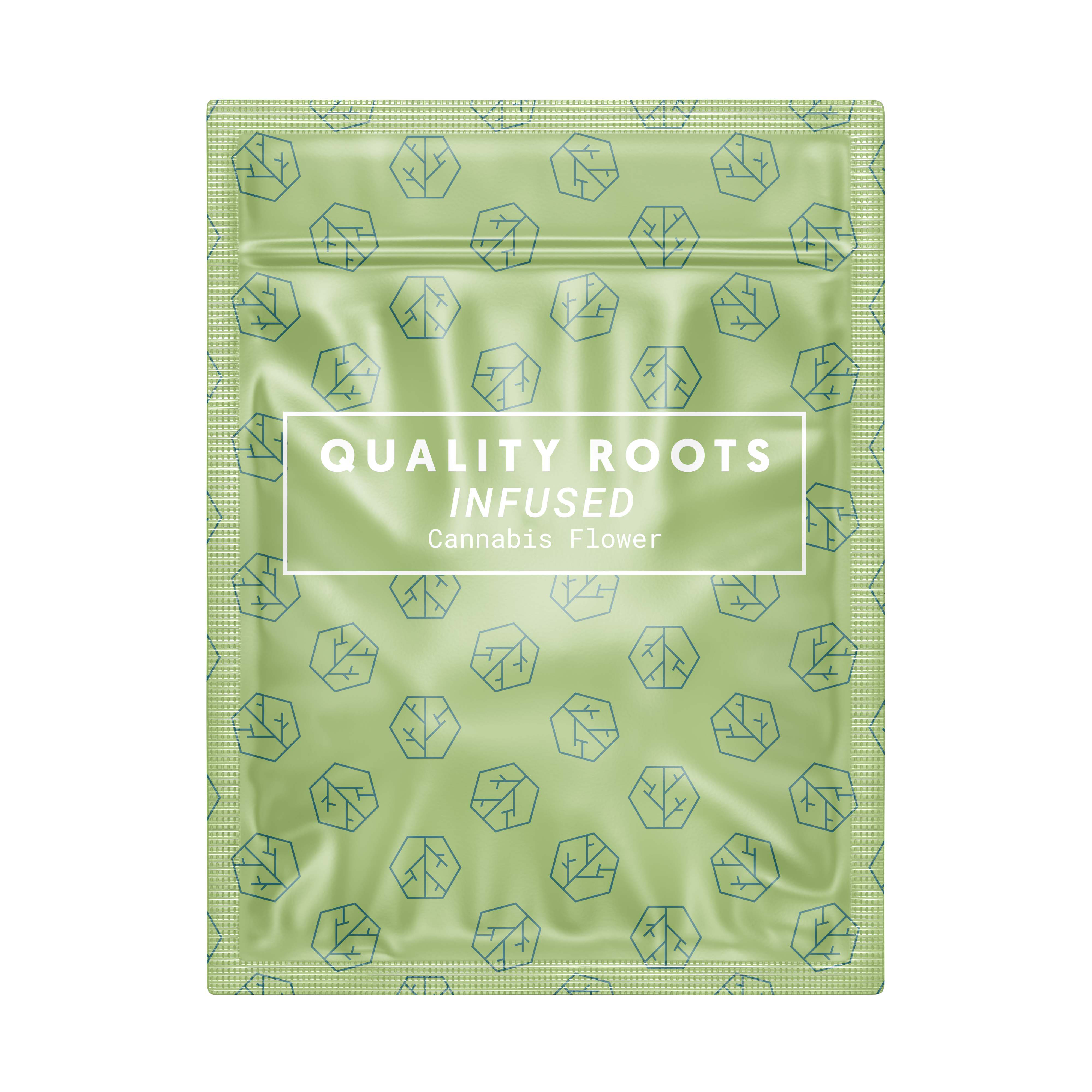 Photograph of product: QR Brands - Platinum Sugarcane Infused Flower 14g