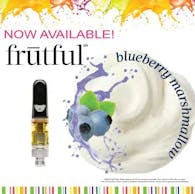 Photograph of product: Frutful Blueberry Marshmallow - Distillate Cartridge | 1g