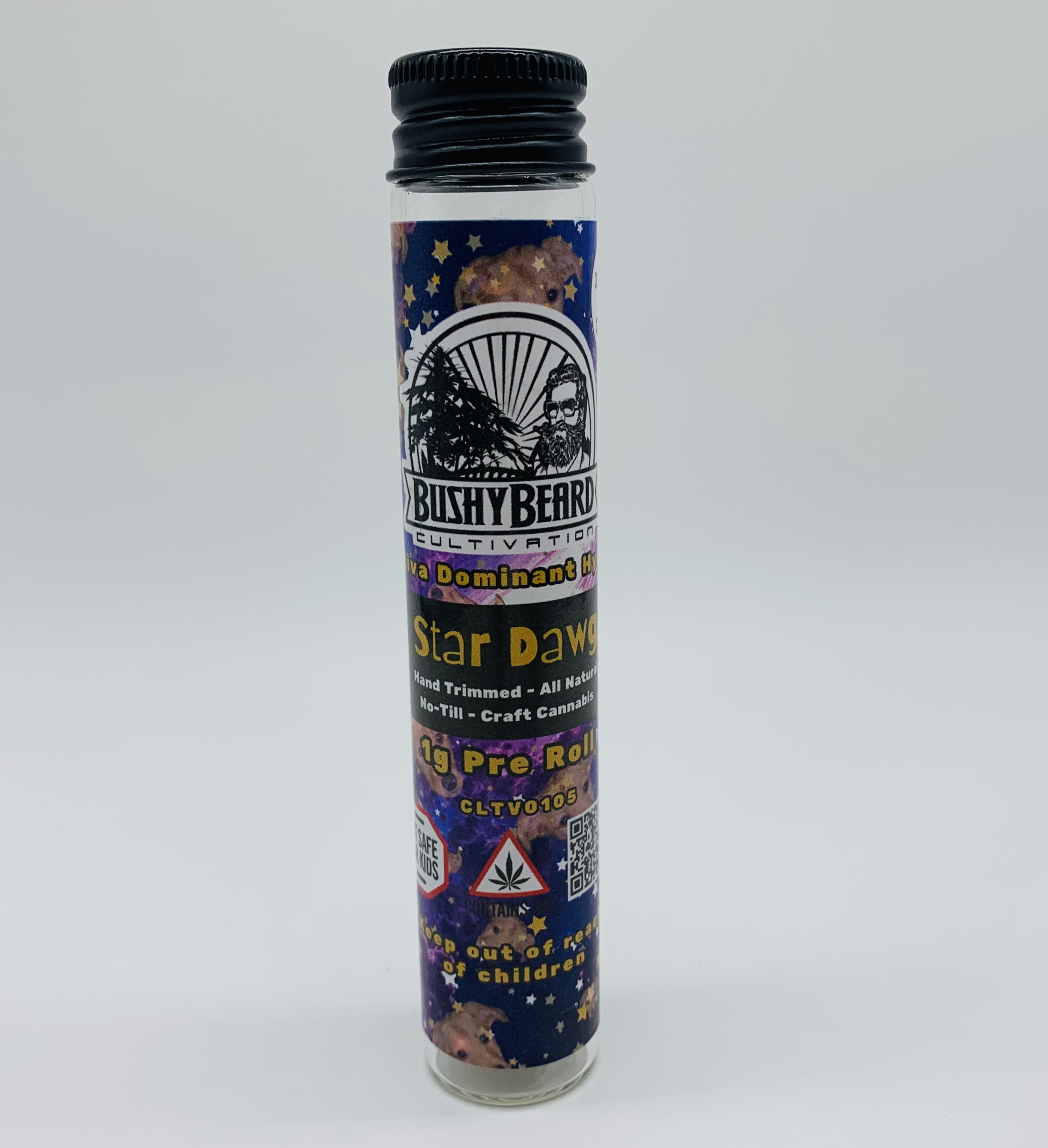 Photograph of Product: Bushy Beard | Star Dawg | Pre-Roll | 1g | 30.9% THC